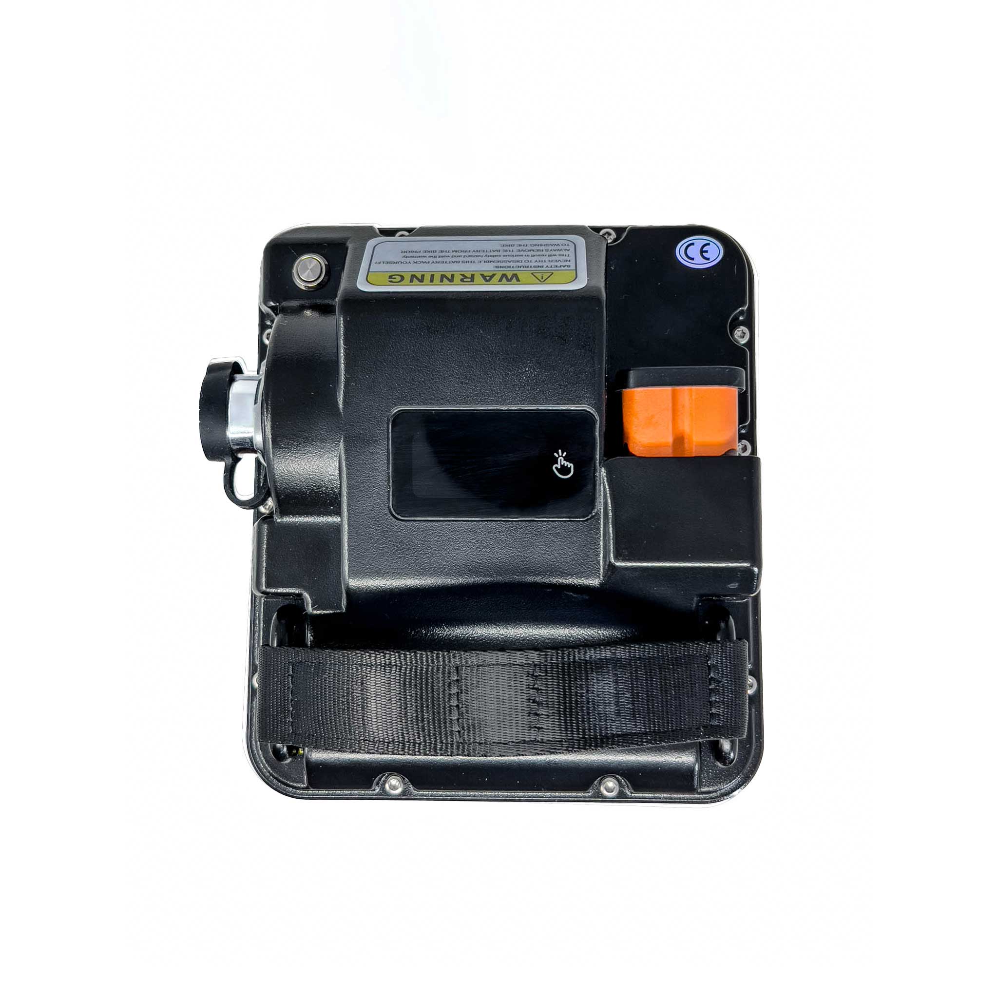 Top lcd touch dispaly of the VoltGrade Sur Ron Light Bee 72v 45ah battery upgrade